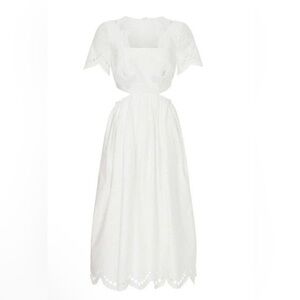 Self-Portrait white lace dress